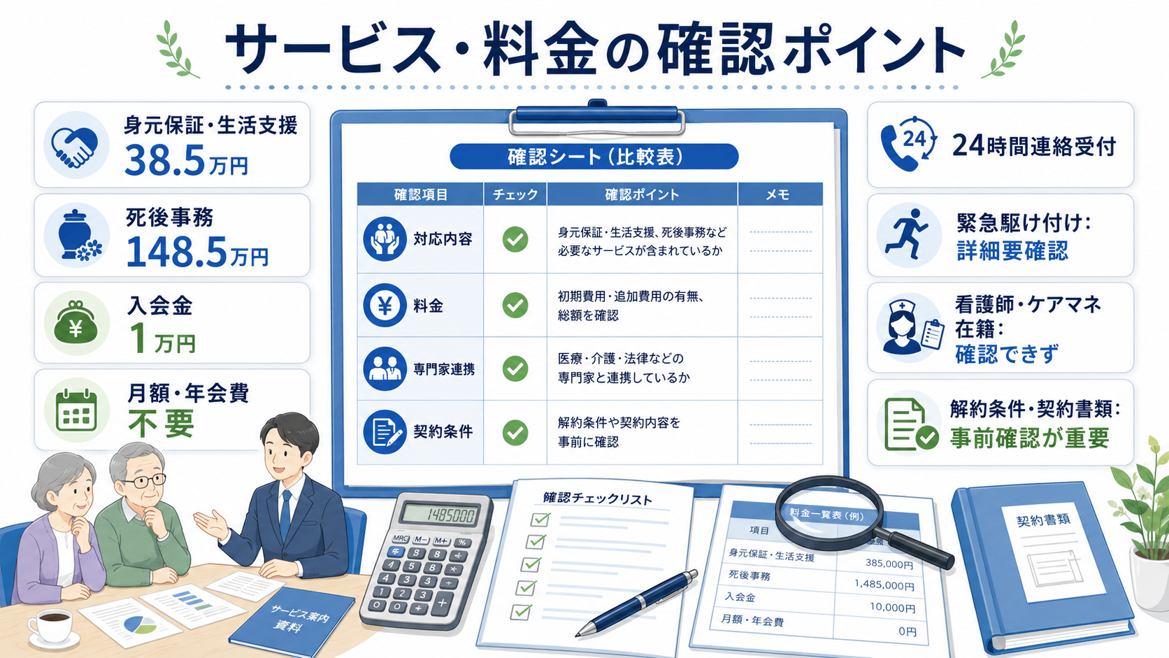 価格とサービス