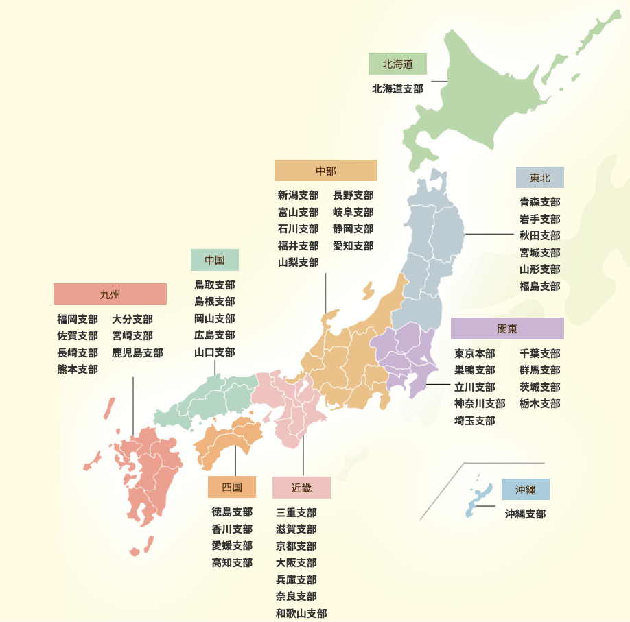 拠点一覧